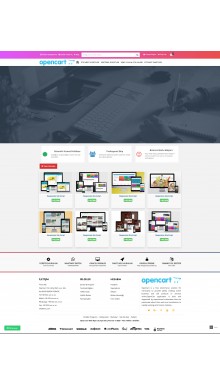 Opencart Bilgisayar & Yazılım Teması